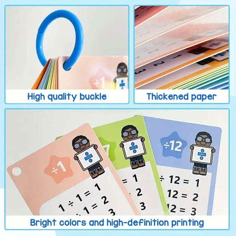 Maths Geniuos Flash Card Flash Card with marker