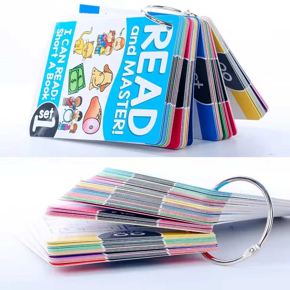 Read & Master Phonics Flash Cards (laminated)
