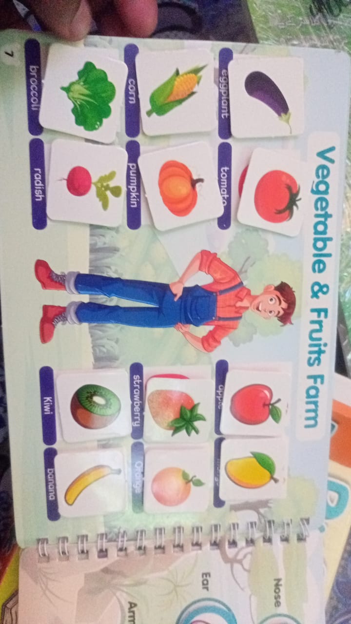 Busy book with Valcro 12 themes