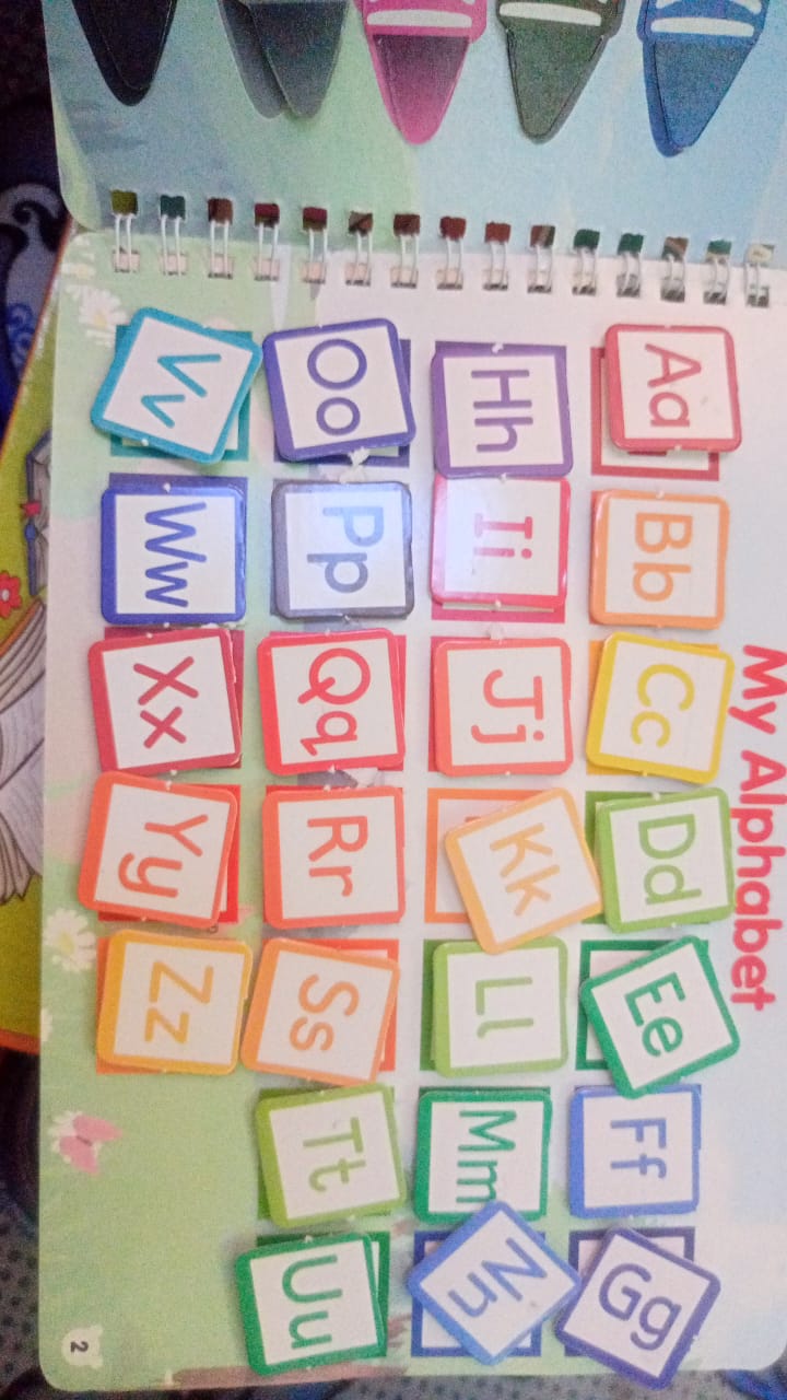 Busy book with Valcro 12 themes