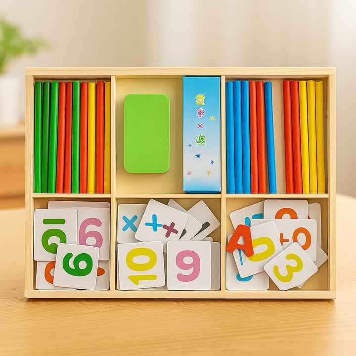 Wooden Intelligence Math Sticks