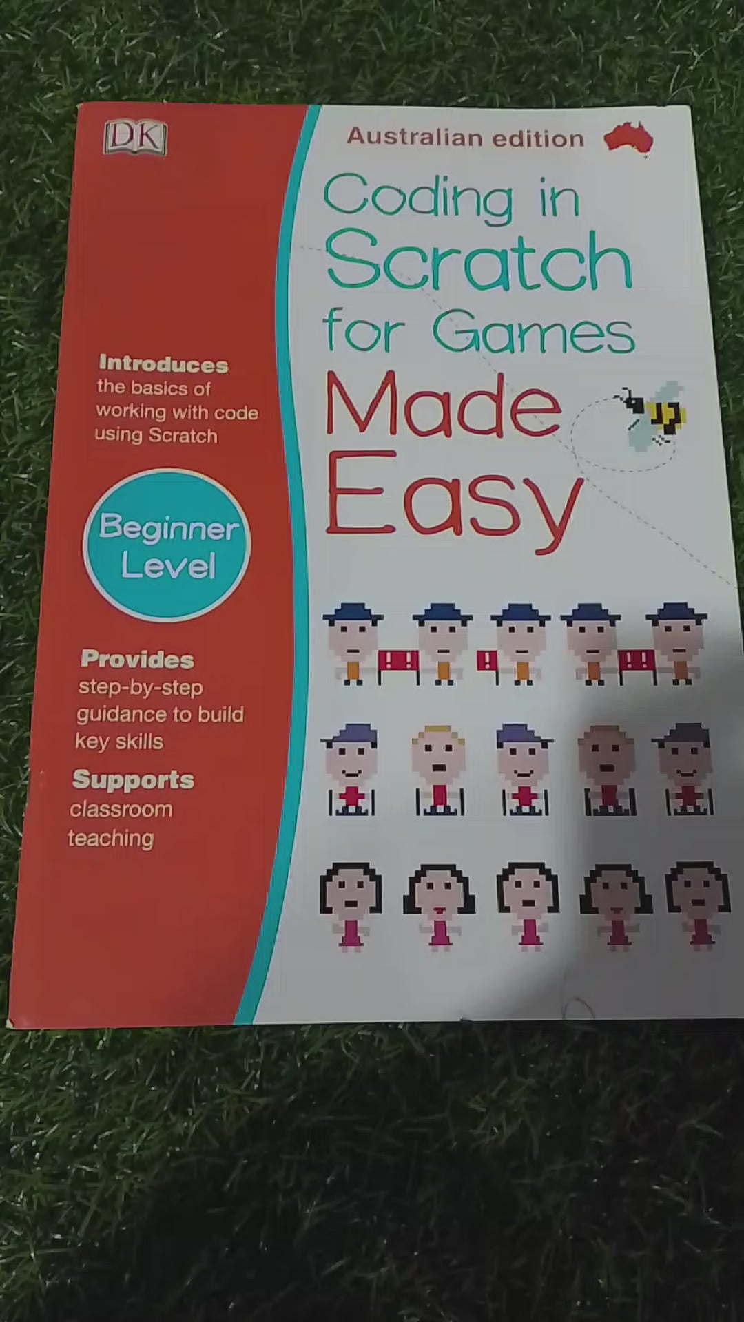 DK "Coding in Scratch for Games Made Easy": DK Australian Edition