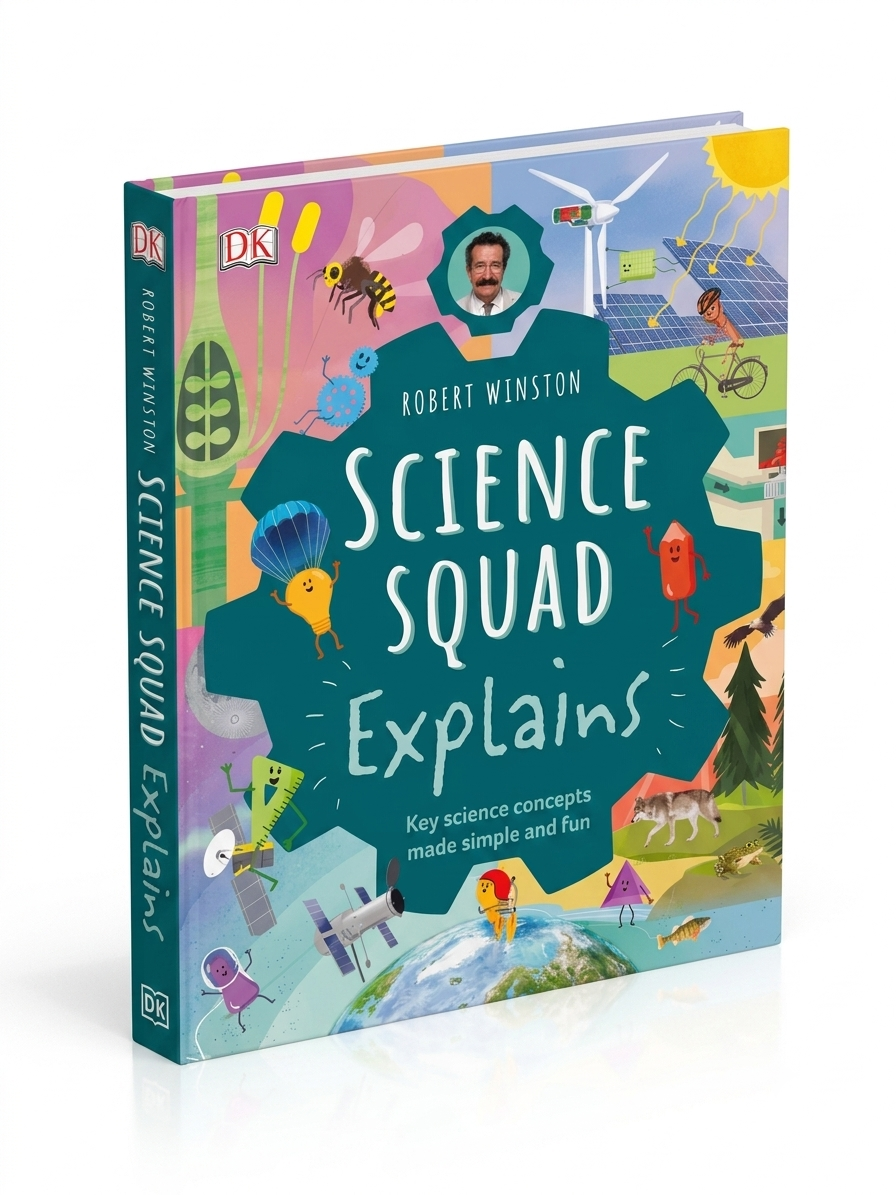 DK Science Squad Explains by Robert Winston | STEAM Science Book for Kids Age 5+
