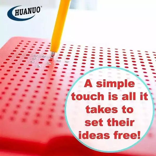 Mini Magpad Magnetic Drawing Board for Kids | 380 Magnetic Dots | Age 3+