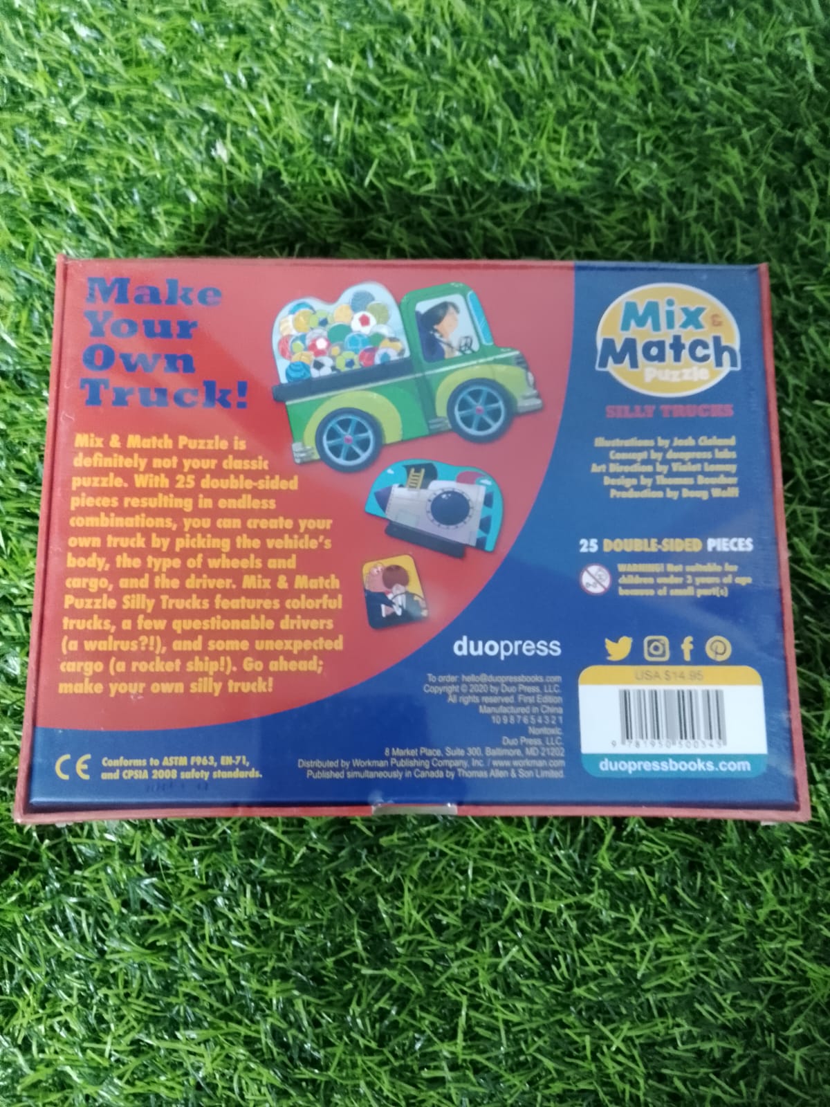 Double Sided Mix & Match Puzzles