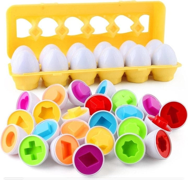 Egg Matching Number Activities | Montessori Colour Sorting & Counting Toy | Age 2–6